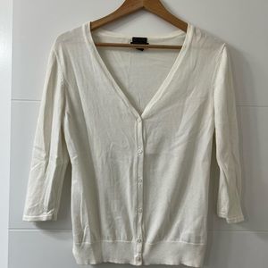White Tommy Hilfiger Cardigan